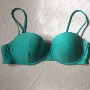 Aqua bikini top